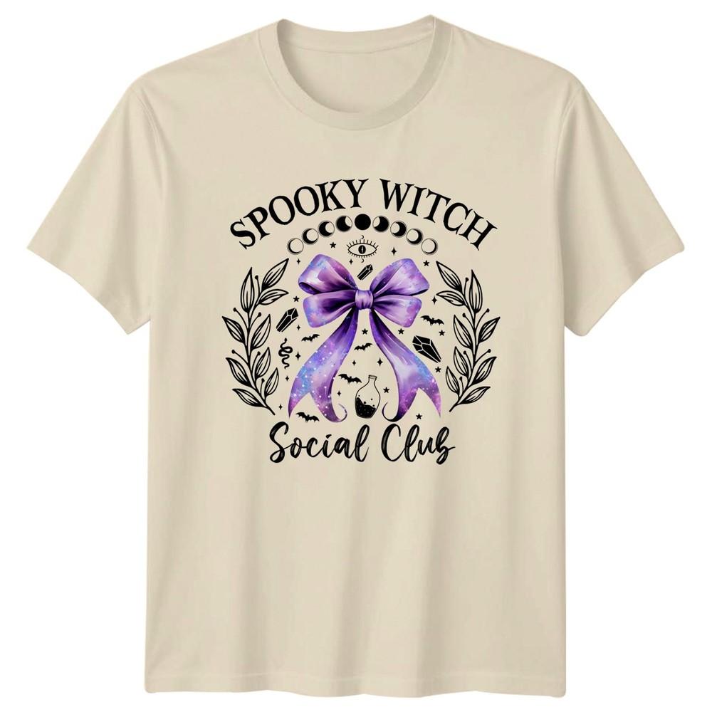 Spooky Witch Social Club Unisexs TShirt Spooky Social Club Halloween Gift