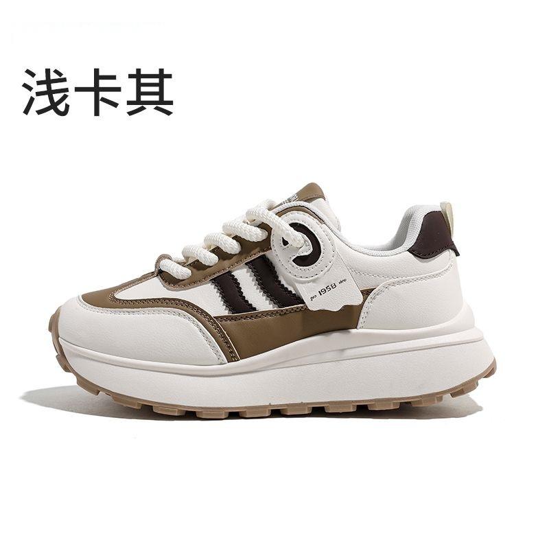 Lightweight sports shoes women's feet small Forrest Gump shoes spring 2025 new popular soft sole versatile foreign trade dad shoes