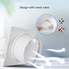 Small Exhaust Fan Powerful Ventilation Fan Effective 4-Inch Home Ventilation Fan