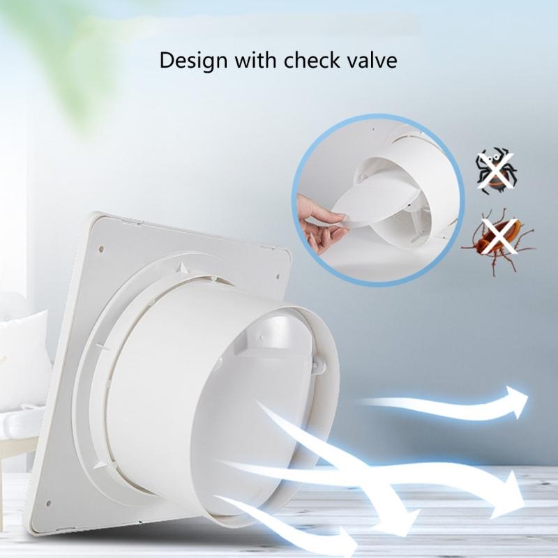 Small Exhaust Fan Powerful Ventilation Fan Effective 4-Inch Home Ventilation Fan