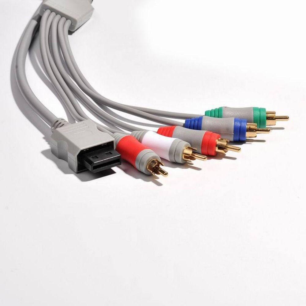 5 In 1 Wii Game Cable 1080P Audio Video TV Connector Cable Wii/Wiiu Component Cable  USB TO SP