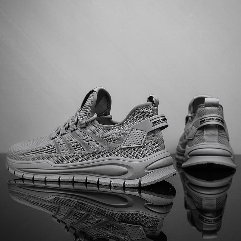 Shoe for Men Summer Mesh Breathability Thick Bottom Outdoor Anti Slip Running Shoes Men Fashion Casual Sports Hiking Shoes 39-44