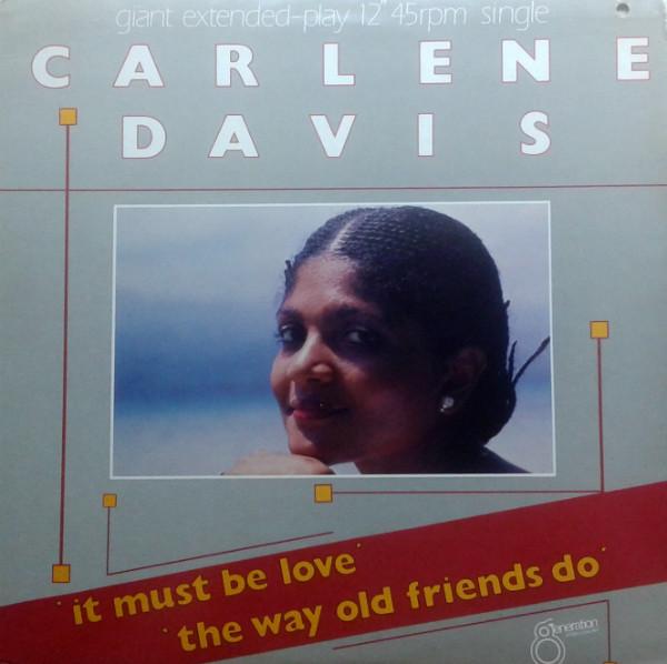 

12inch Record CARLENE DAVIS It Must Be Love GGG007 Generation Reco 1983 Canada Reggae Ska Dub Used
