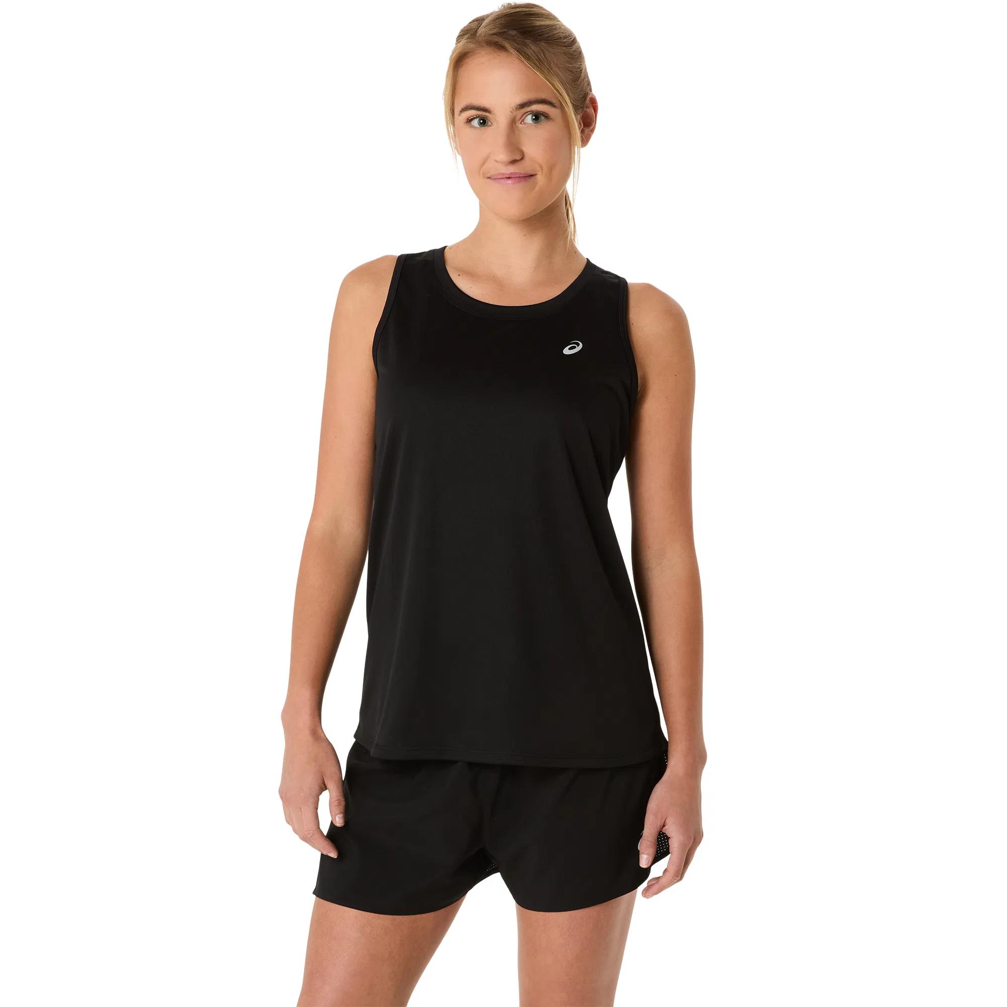 Asics Core Tank Schwarz Damen Noir - Bild 4