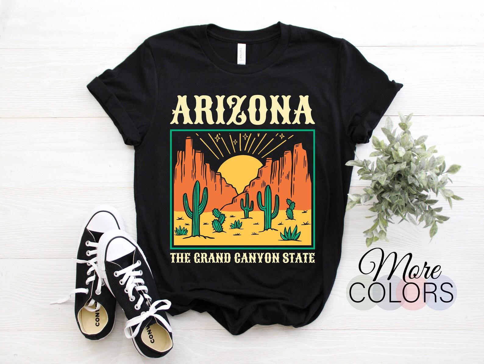Grand Canyon Arizona US National Park Travel Hiking Souvenir Birthday Gift T-Shirt, Vacation Traveling Visit Vintage Retro AZ USA Parks Tees 140