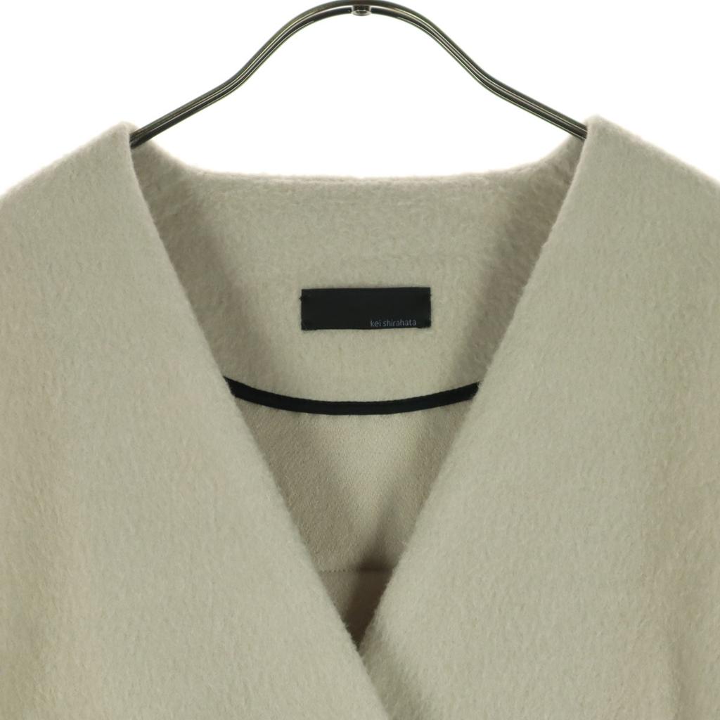 Kei shirahata Made in Japan Kaschmir-Mischung Langarm Keine Farbe Peacoat Damen Gebraucht