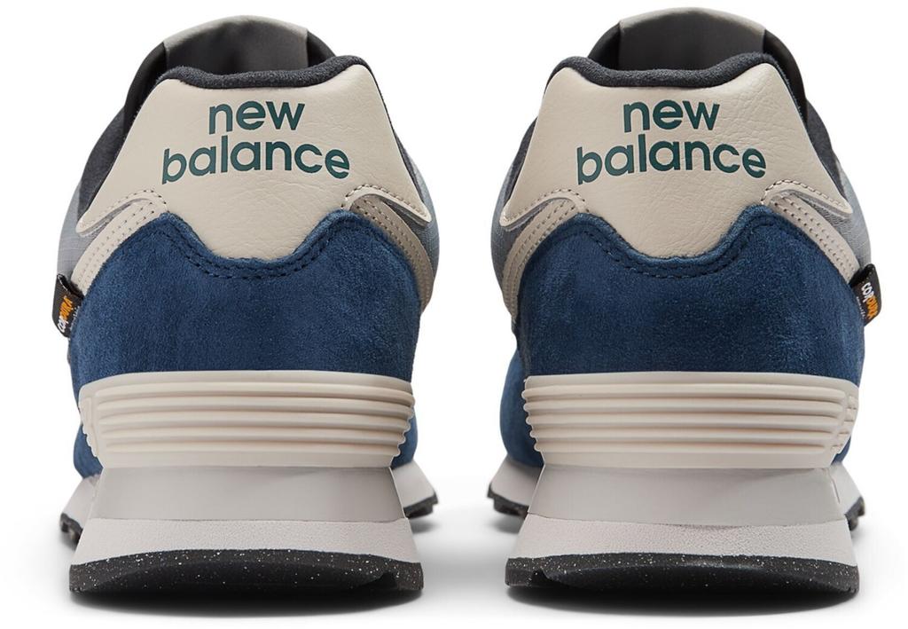 Кроссовки New Balance 574 nb navy с грифельным серым и еловым цветом