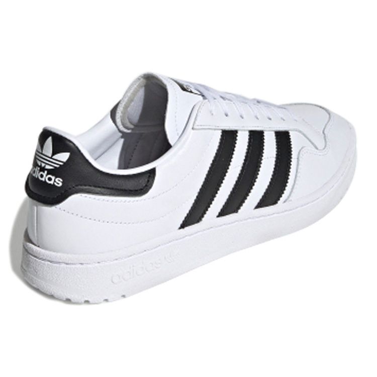 Adidas Team Court Cloud White Unisex Sneakers Core-Black EG9734