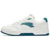 BASIC Slip-Resistant Cushioning Low-Top Skateboard Shoes Men's White Green Sneakers 112438012-3