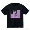 2026 Summer Cute Anime Pattern T-shirt with Adachi and Shimamura School Uniform Print, Unisex Casual Cotton Style Fan T-Shirt