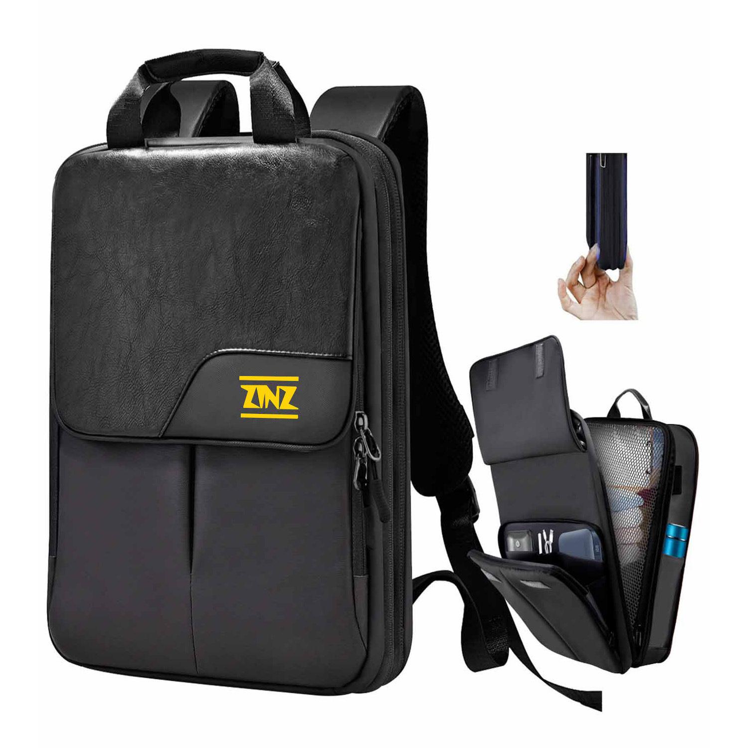 

Сумка для ноутбука 15-16 дюймов Легкий расширяемый рюкзак 15-17 inch чёрный