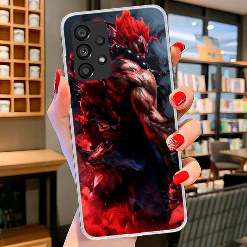 Game S-Street F-FighterS Phone Case For Samsung Galaxy A12 A22 A32 A52 A72 A02S Phone Case Note 20 Ultra 10 S10 Plus A51 A71 A50