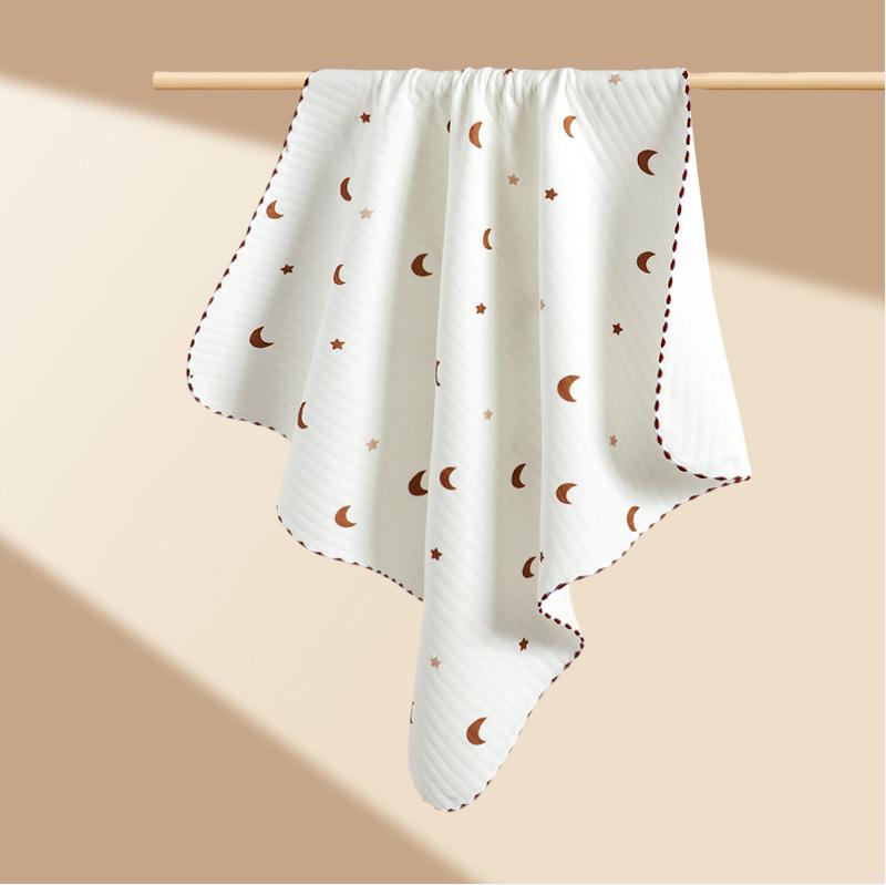 Class A Pure Cotton Baby Swaddle Blanket – Essential for the Delivery Room & Suitable for All Seasons