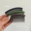 Women's Large Matte Hair Clip for Frizzy Hair - Comb & Hairpin Headwear