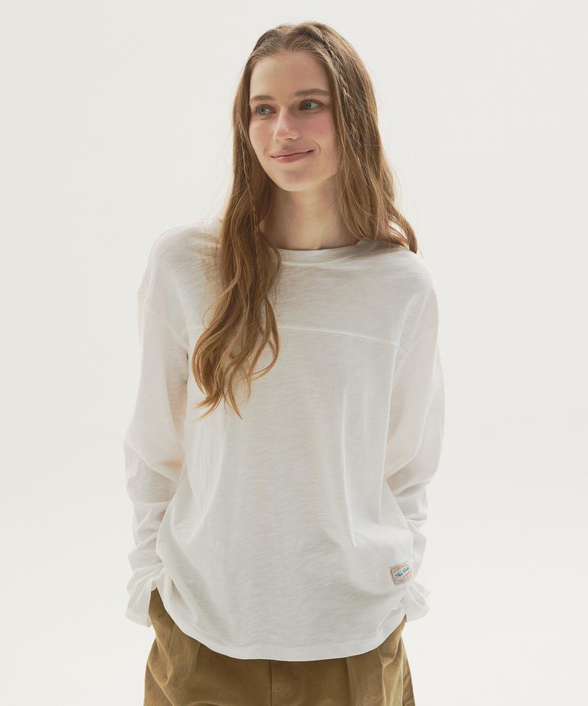 Nyuluki Cut Point T-Shirt _Ivory