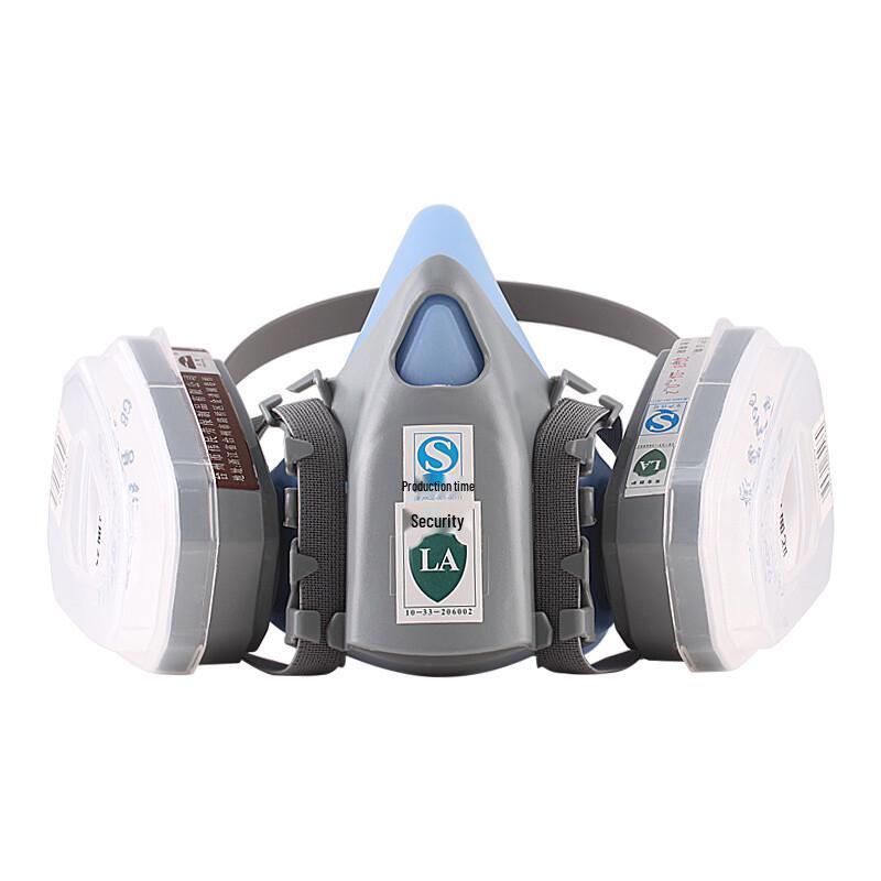 Self-Priming Half-Face Respirator Mask