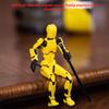 Handheld Toy Action Figure Multi Joint Mobile 3D Printed Mannequin  Children's Gift