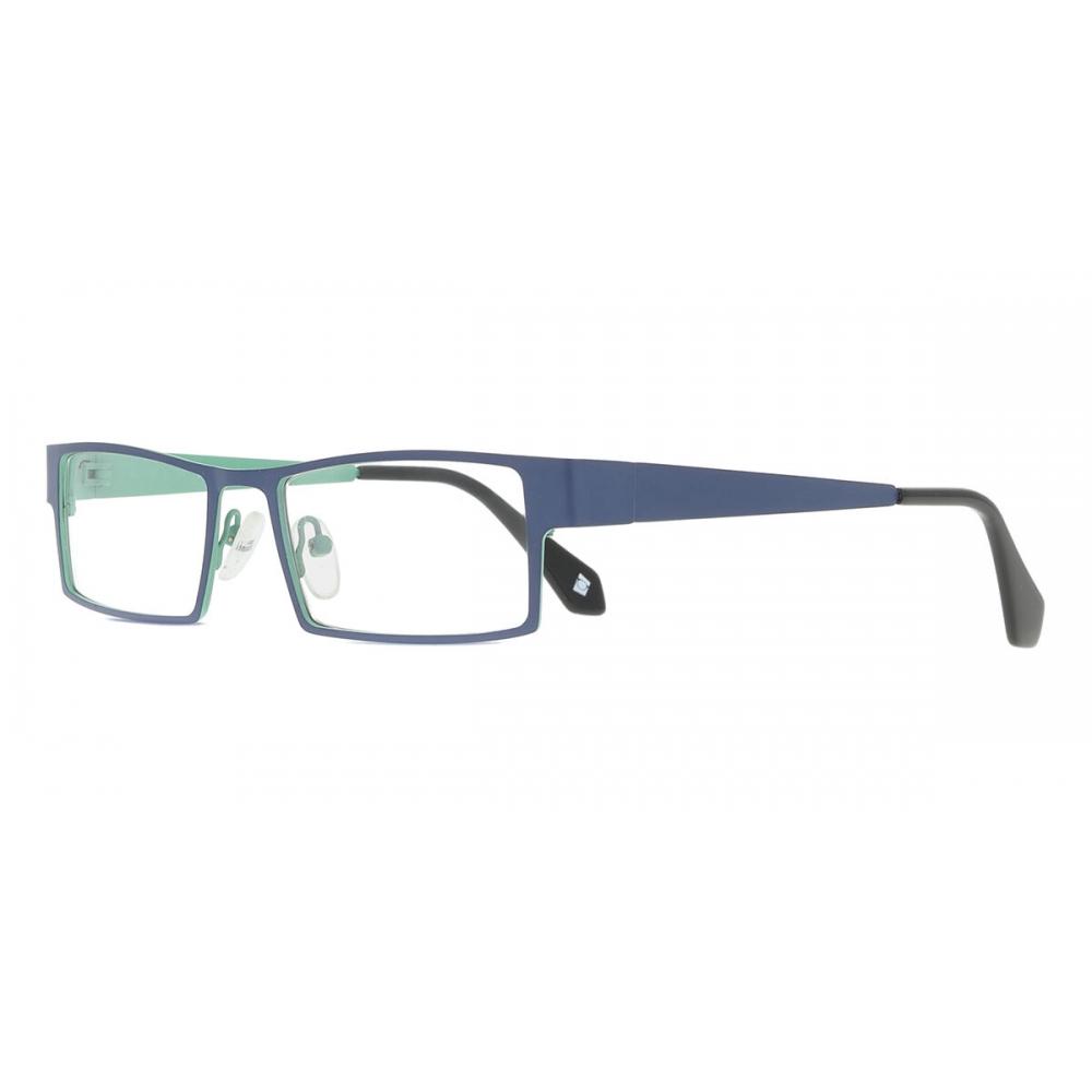 Full Rim Rectangle Blue Smartbuy Collection Trinity Asian Fit M387f Fashion Unisex Eyeglasses
