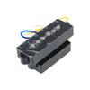 Guitar Pickup 5 String Open Portable Metal Electric Bass Double Coil Pickup Accessory