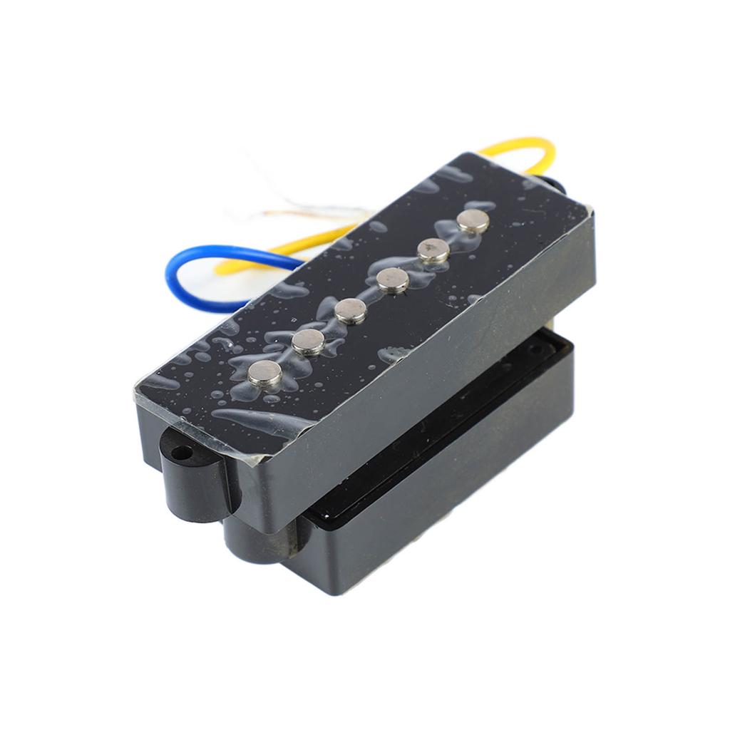 Guitar Pickup 5 String Open Portable Metal Electric Bass Double Coil Pickup Accessory