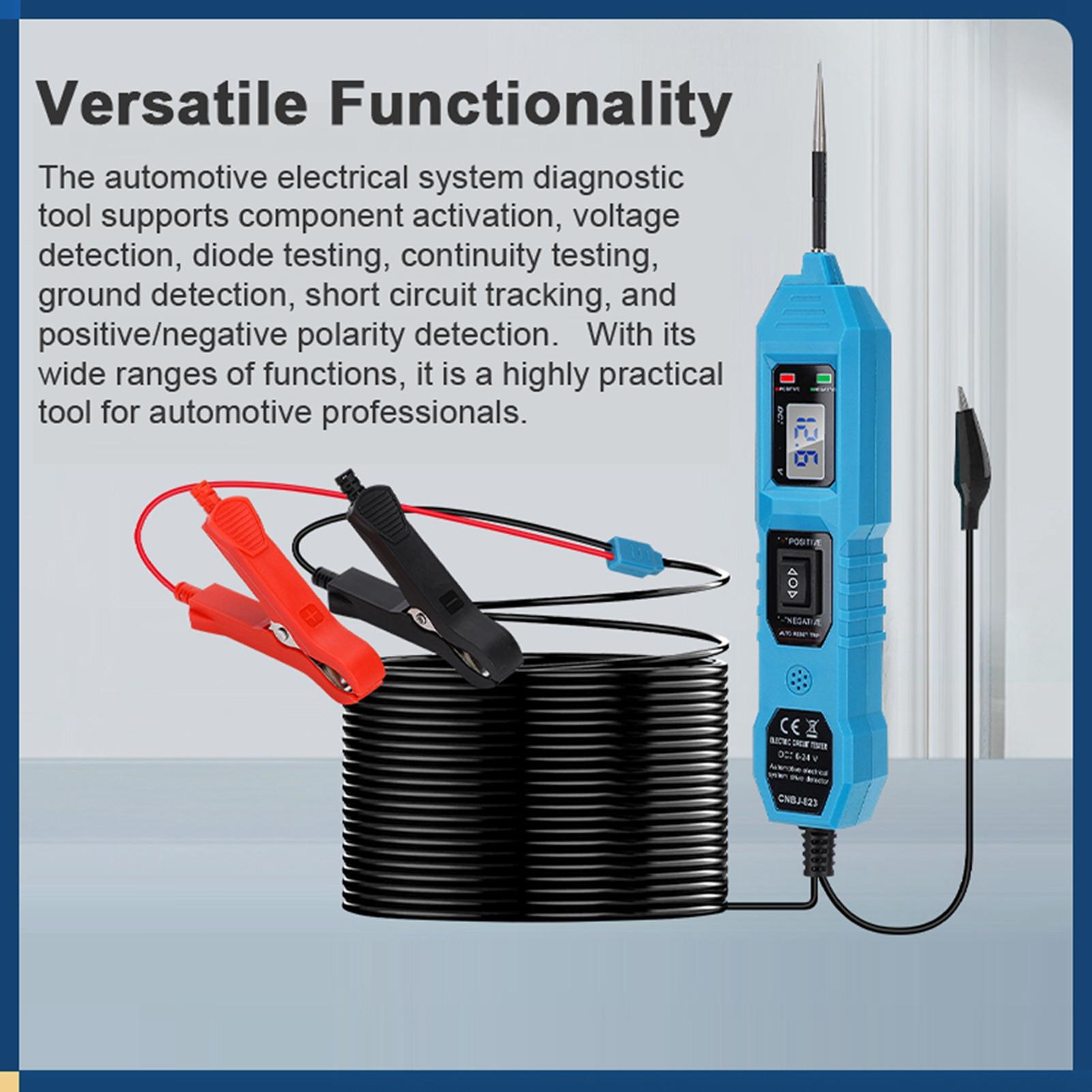 

Car Circuit Automotive Multifunction Drive Circuit Probe Electrical System Diagnostic Tool Blue