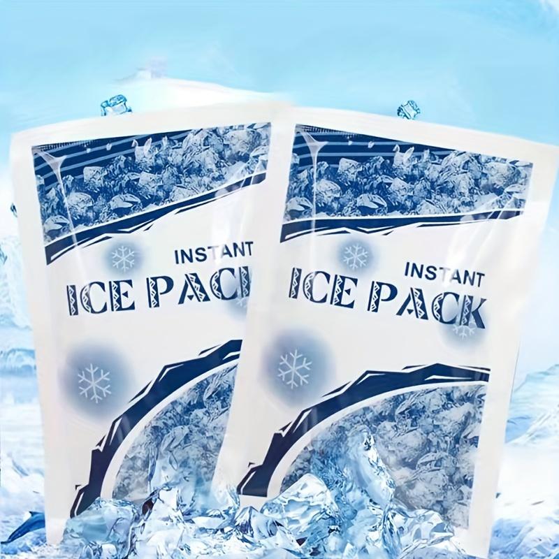 

3 шт. Одноразовый быстроохлаждающий пакет со льдом Охлаждение одним нажатием Летний мини-пакет со льдом Студенческий портативный уличный охлаждающий холодный пакет со льдом 3pcs