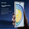 Case for Huawei Enjoy 70X/Magang 30, And Slim Full Protection Camera Lens Anti-Drop Clear Soft Four-Corner Airbag Shockproof - with LanyardTransparent