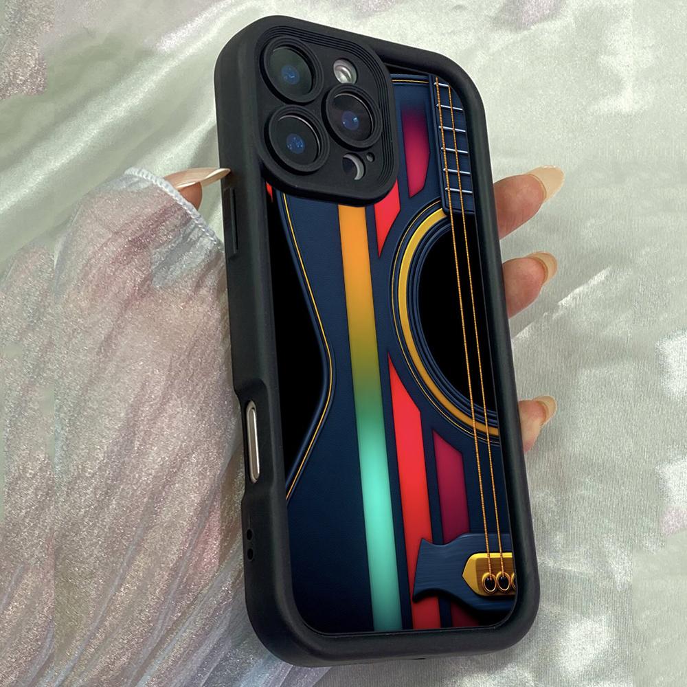 JT533 the music lovers for iPhone 17 16 15 14 13 12 Pro Max Samsung S26 S25 Ultra A17 A07 A56 A16 A25 A35 A55 A15 Xiaomi 15T Redmi 15c 14C Soft Case