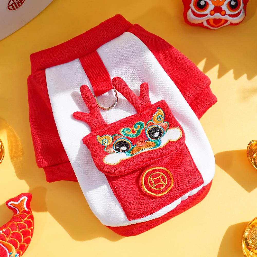 

Одежда для собак и кошек Одежда для собак и кошек Маленькая Средняя Большая Собака Бойцовская Осенняя и Зимняя Одежда Поставки XL (bust 55CM about 11-8kg pet)