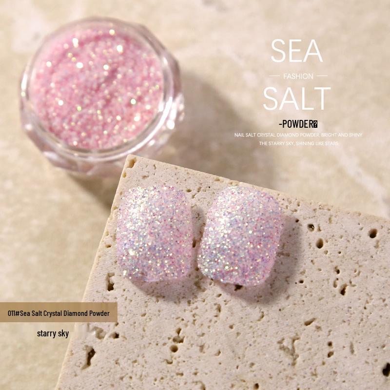 Aurora Iridescent Nail Art Crystal Diamond Powder Glitter