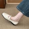 Fashion 2025 New Fashion Women Loafers Mary Jane Spring Autumn Breathable Flat Shoes Casual Comfortable Soft Shoes Elegant Dress Flats