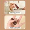1pc Professional Lotus Seedpod Brass Rosewood Facial Lifting GuaSha Tool Eye Relaxation Spot Meridians Acupoint Massage Handheld