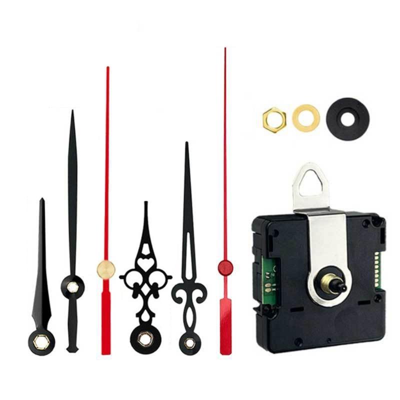 Wireless Clock Movement for DIY Time Calibration (1 Piece) Accurate Second Hand, Convenient Installation, Modern Look