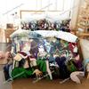 Fashion 3D Print Anime Bed Sheet Faity Tail Bedding Set Single Twin Full Queen King Size Bed Set Adult Kid Bedroom Duvet Cover