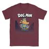 Men Kid Funny Animation Adventure Movie T Shirts Dog Man Pure Cotton Tops Novelty Short Sleeve Crewneck Tee Shirt Unique TShirt