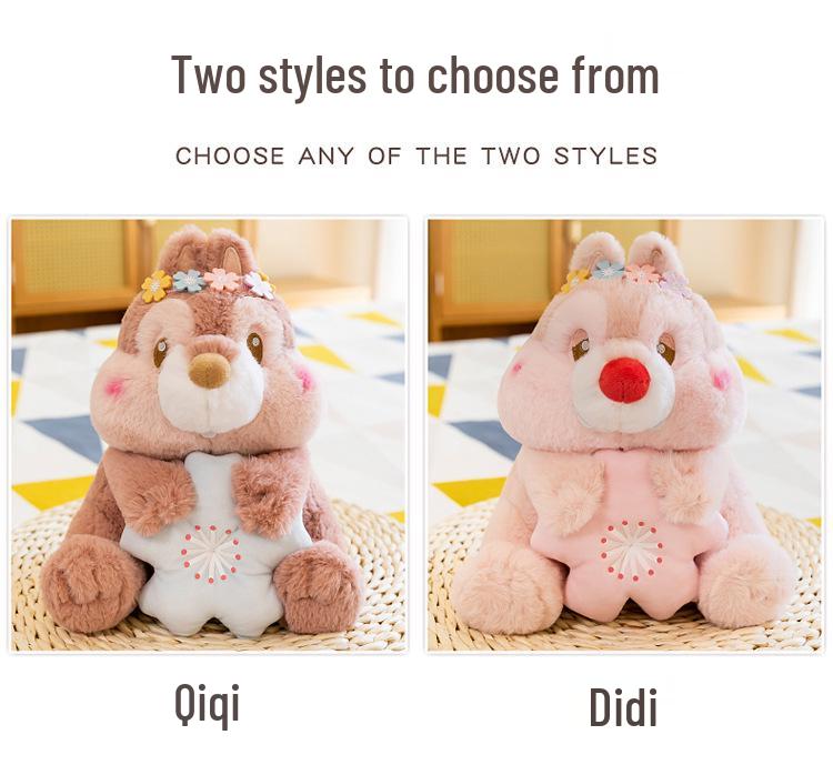 Cartoon Rabbit Plush Keychain Pendant - Cute Influencer Doll for Backpack or Car