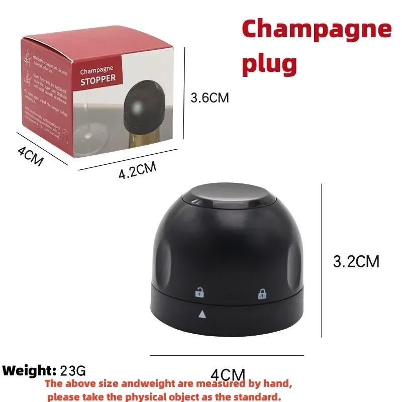 

Reusable Red Wine Bottle Cap Stopper Seal Fresh Champagne Bottle Cester Bottle Retain Fresh Wine Plug Rotary Lock Household Tool