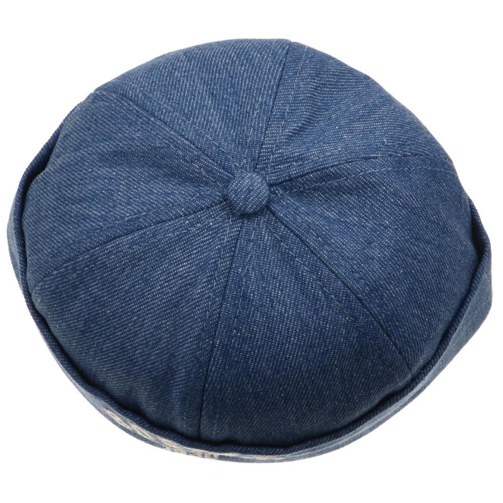 Adjustable Baby Brimless Hat Letter Embroidered Landlord Cap Retro Children Melon Beanie  Summer