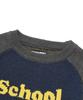 ISTKUNST Does Not Teach Knit_Navy(Ik2Efmk604A)