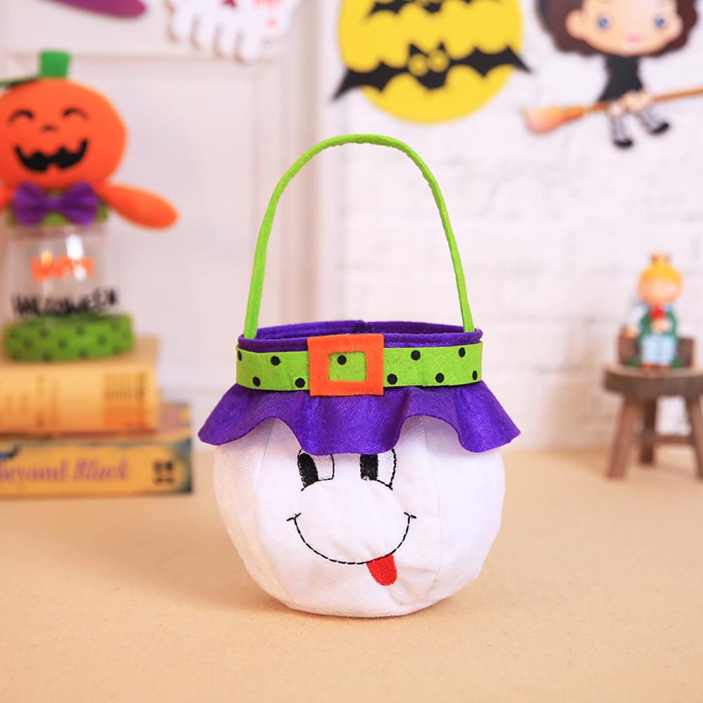 Halloween Kids Doll Candy Sweet Jar Box Children Storage Cans Party House Decor