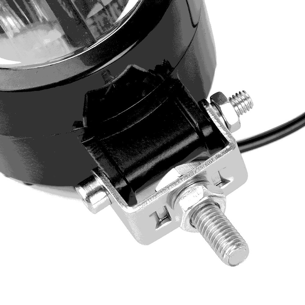 2PC 3Inch 12V 24V 6500K 40W Waterproof Round CREE LED Angel Eyes Light Bar Offroad Car Boat Led Work Light Spot Light