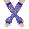 Fishnet Gloves Nightclub Dancing Gloves Party Accessory Half Finger Fishnet Gloves Hollow Wrist Gloves