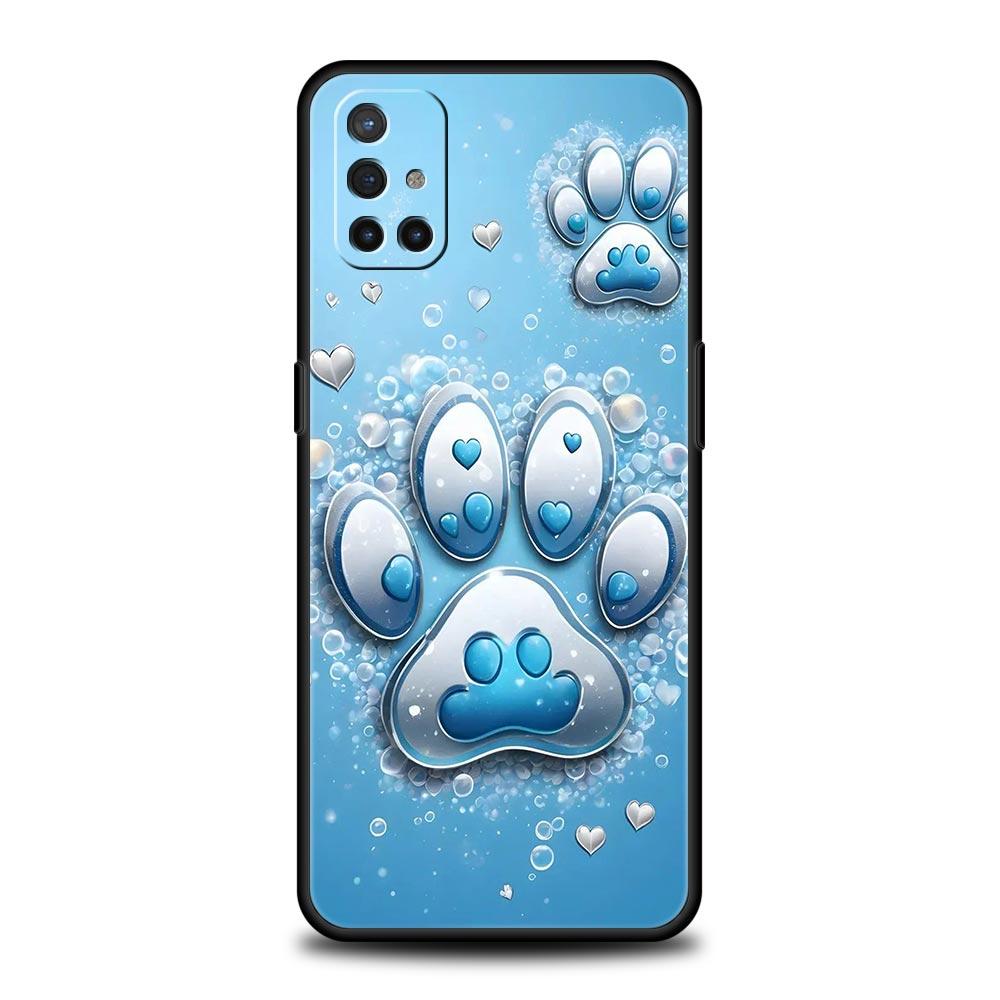 

Phone Case For Oneplus 13R 13 12 10T 11 R10 Nord N100 N200 N10 9 9R CE 2 3 Z Pro Lite 5G Soft TPU Cover Og Paw Print Aesthetics Nord CE 5G