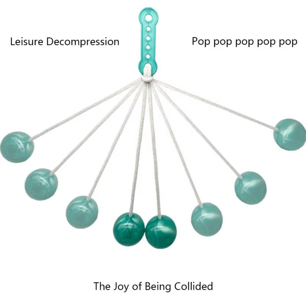 6Pcs Novelty Collision Ball Toy Random Color Children's Park Balls  Educational Toys