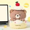 Creative Bear Cake Plush Toy Pull-out Stuffed Animal Doll Adorable Birthday Gifts  Valentine's Day