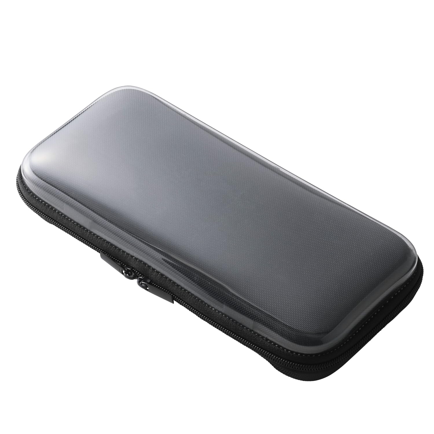 

ELECOM pouch for Nintendo EVA pocket for storing your favorite goods pocket is clear so you can see Soft storage double drop prevention black чёрный