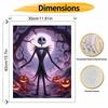 Disney Jack Skellington Oil Paint by Numbers Painting Kit Hand Painted Home Decor Gift
