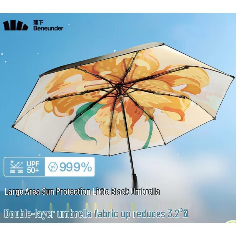 

Beneunder UV Protection Double-Layer Sun & Rain Umbrella