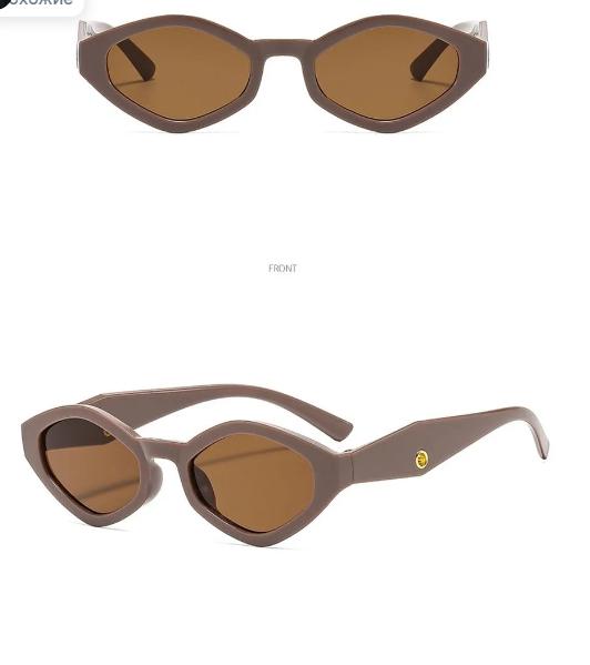 

Retro Diamond Small Frame Slimming Sunglasses for Women Lightweight Durable Frame UV Protection Lens Stylish Eyewear for Outdoor Use One Size
