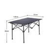 Outdoor Camping Equipment Nylon Folding Desk 50-80CM Height Adjustable Lifting Table